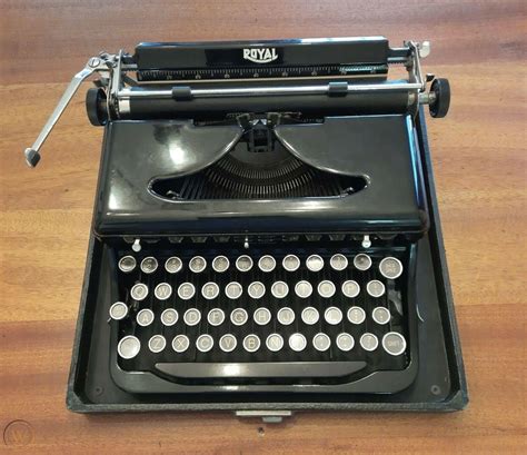 Vintage typewriter
